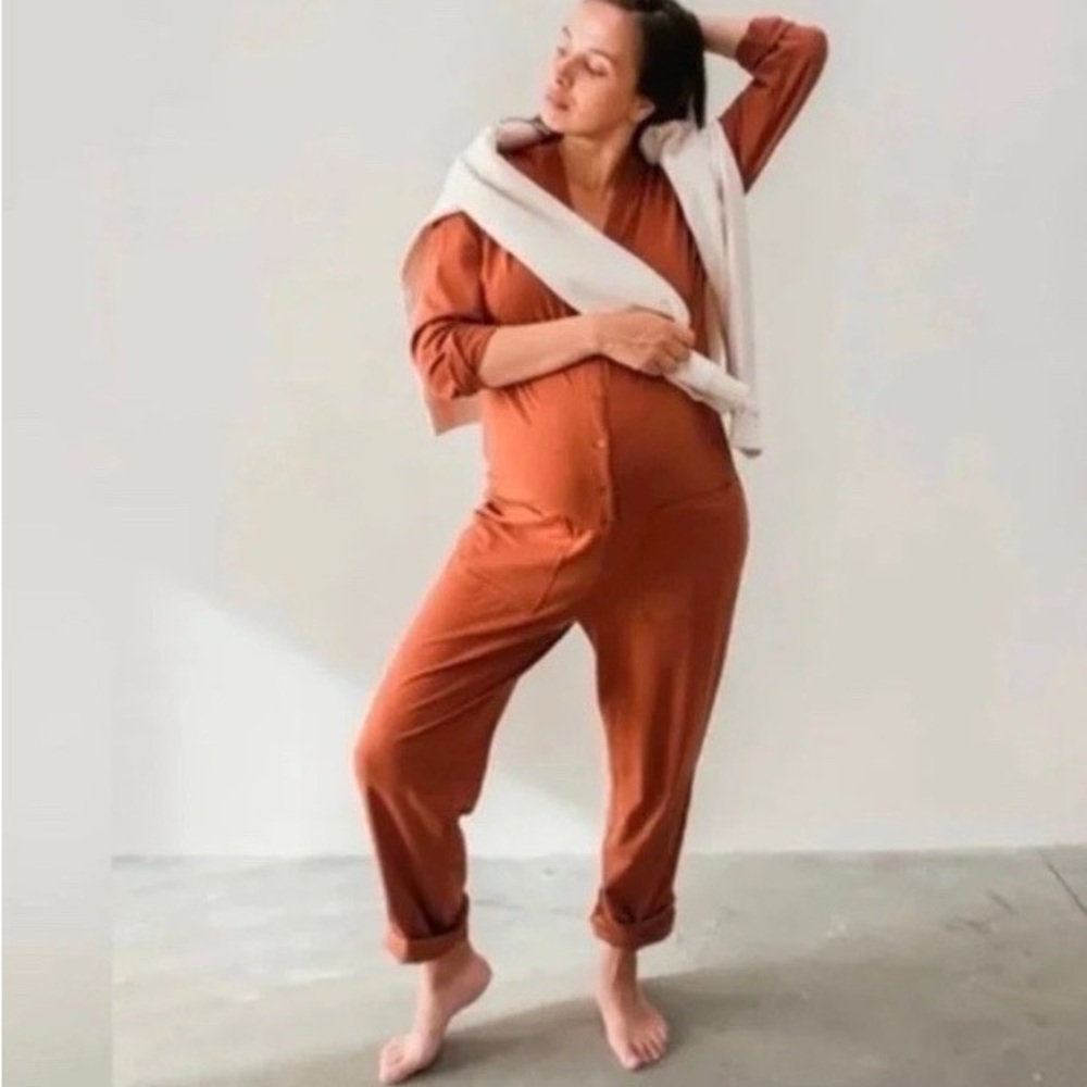 Storq Maternity Jumpsuit Size 4 (#2) - Picture 2 of 13